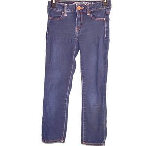 American Eagle Outfitters jegging crop women's junior's size 2 denim jean capris